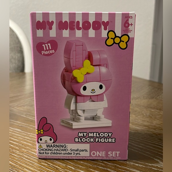 Hello Kitty Build Kit Block Figure - My Melody - 111 Pieces - Picture 5 of 6